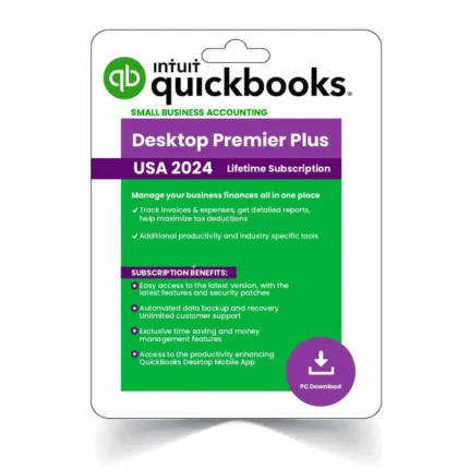 QuickBooks Desktop Pro Plus 2024 – US Version Lifetime License